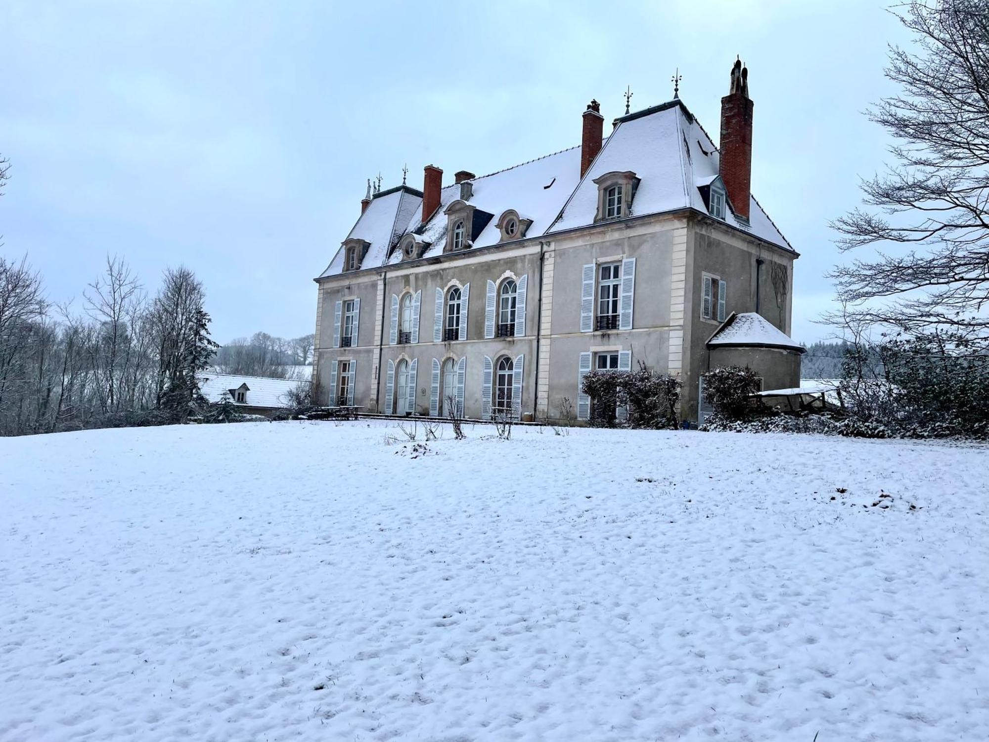 Chateau De Vaux Morvan Etang-sur-Arroux Buitenkant foto